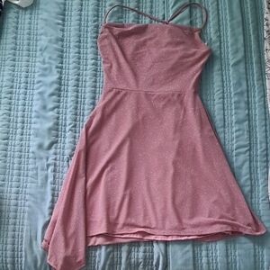 Windsor Sparkling Pink Mini Dress